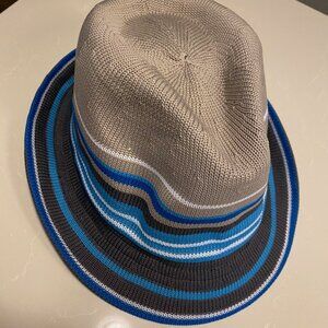 Sperry Top Sider Bucket Tan/Brown/Blue Hat/Sombrero